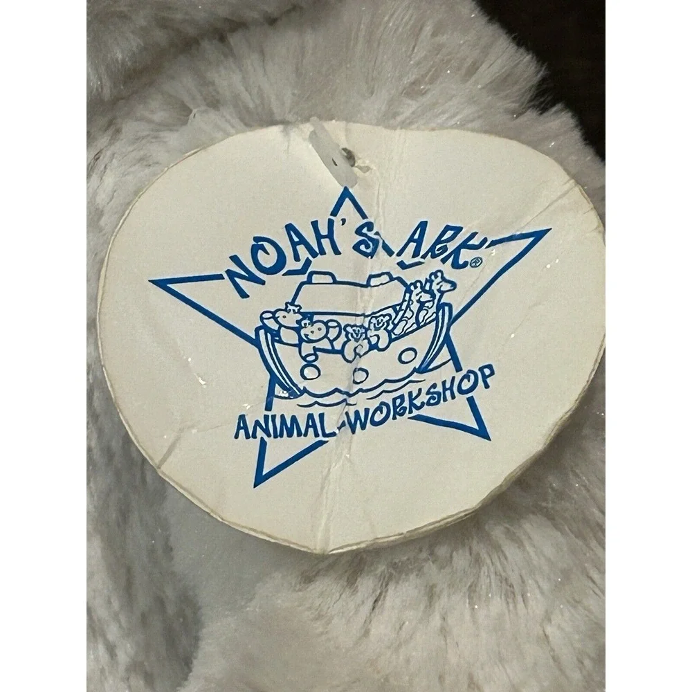 Noahs Ark Animal Workshop Plush White Ghost Stuffed Animal Plush‎ Tag